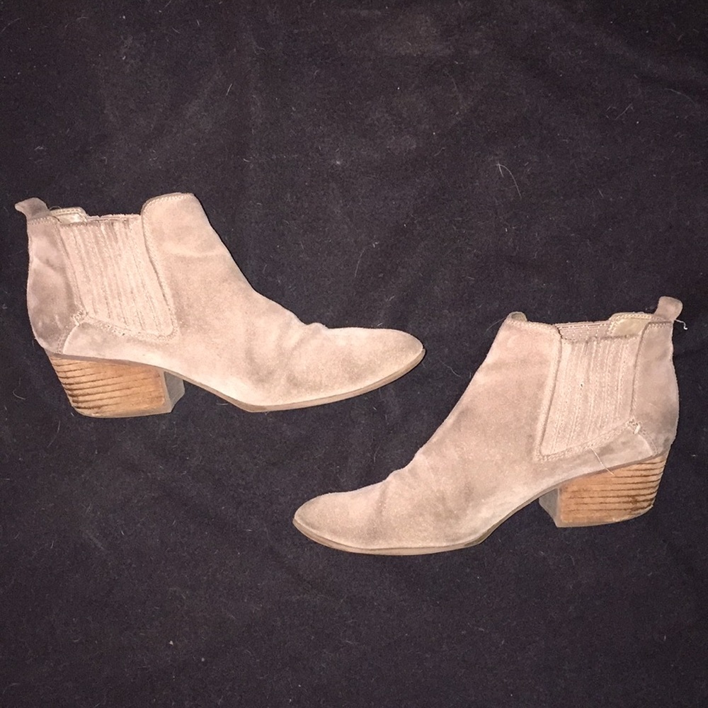 Tan ankle boots croma vintage